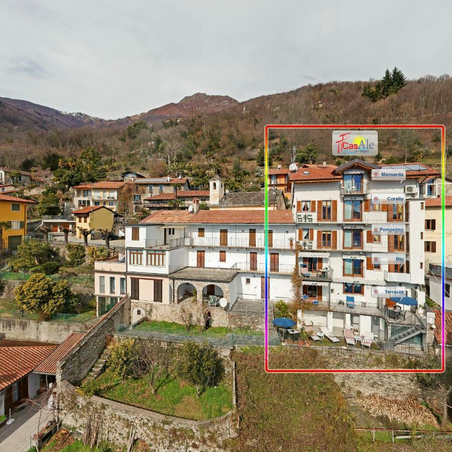 CasAle Fe-Wo - Appartamenti con vista Lago Cannero Riviera Esterno foto